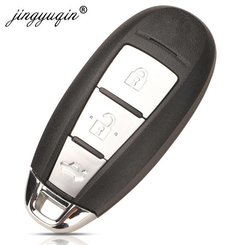jingyuqin TS008 Smart Car Key For Suzuki Swift Kizashi 2010-2018 2/3Button Remote 433MHz PCF7952 ID46 37172-71L10 /57L11 No
