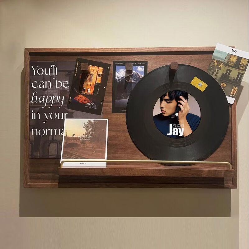 Handun Black Walnut Meter Box Cover Art Frame