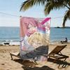 W-watanare Renako anime Amaori Ajisai Sena Towel Beach Quick Dry Soft Pool Towels Gift for Travel Gym Shower Camping sports