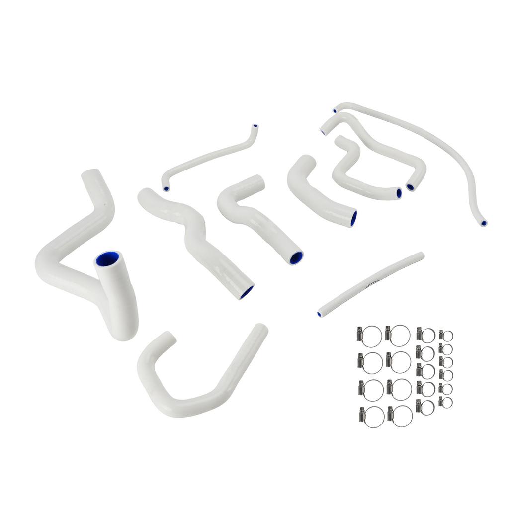 Silicone Radiator Coolant Hose Kit For Kawasaki Ninja 636 ZX-6R 09-26 White