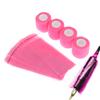 100Pcs Tattoo Machine Barrier Sleeves + 4 Rolls Grip Tape, Complete Protective Cover Set for Hygiene & Anti-Slip Control