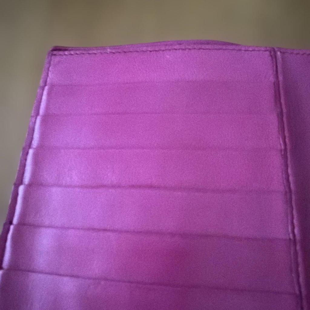 Used Bottega Veneta Long Wallet Pink