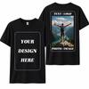 Wholesale Custom T-Shirt Your Design Print Personalized Logo Photo Text Print