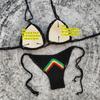 Handgemachtes Häkel-Bikini-Set mit Brustpolstern - Brasilianischer Badeanzug Bademode