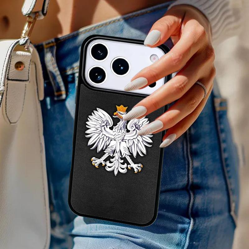 Poland Polish Flag Phone Case For iPhone 17 Air 14 15 13 12 Max Cover For Apple 16e 11 Pro Max Plus Coque