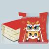 Two-in-One Embroidery Throw Pillow and Quilt: Logo Print Cushion for Bed, Car, Office, or Nap