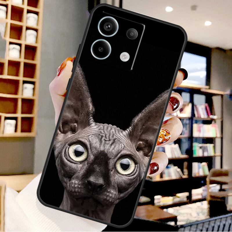 

Сфинкс Кот Сфинкс Для Xiaomi Redmi Note 14 Pro 13 12 11 9 10 15 Pro Plus Чехол Для Redmi 15 15C 14C 10C 12C 13C Redmi 13 4G
