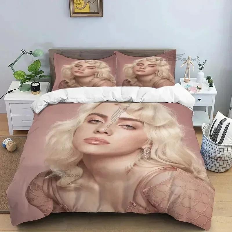 Beliebtes Star B-E Sänger Bettwäsche Set Bettbezug Bettgarnitur Steppdeckenbezug Kissenbezug Daunendecke King Queen Größe Jungen Erwachsenen Bettwäsche Set