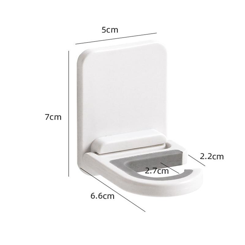2Pcs Wall Mount Umbrella Organizer Holder Mop Broom Hook Waterproof Broom Hanger Storage Hook Bathroom Organization Accessories