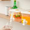 10L/5L Cold Water Bottle Refrigerat Iced Juice Dispenser with Spigot Filter Design Water Jug for Fridge/Parties/Home Daily Use