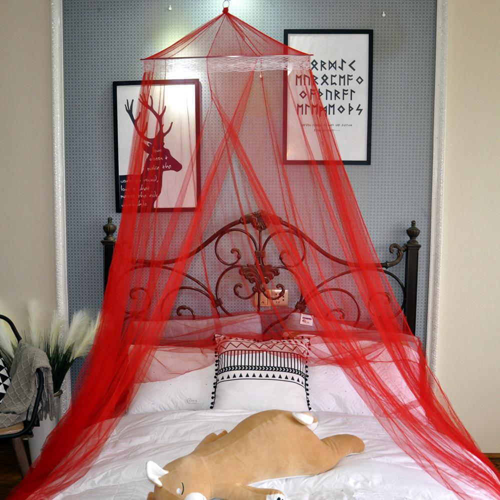 Ceiling Hanging Dome Mosquito Net: Encrypted Folding Princess Net for Homestay