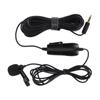 S2 Lavalier Microphone Professional Lapel Mic with 6.5mm Adapter for Recording Video Vlogs Podcasts Interviews