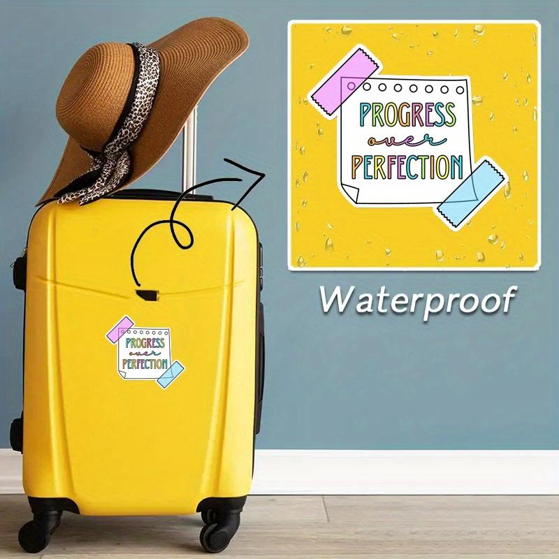 Progress Over Perfection Sticker, Motivational Sticker, Teacher Sticker, Mental Health Sticker, Sticky Note, Laptop Decal, Vinyl Sticker