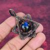 Labradorite Pendant Gemstone Star Jewelry Handmade Copper Wire Wrapped Pendant