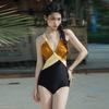 2026 New Style Swimwear - Women's One-Piece Skirt Style Fairy-like Design Concealing Stomach and Slimming Down, Sexy for Instagram
