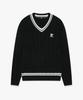 LMC Gothic Cable Tennis Knit Black