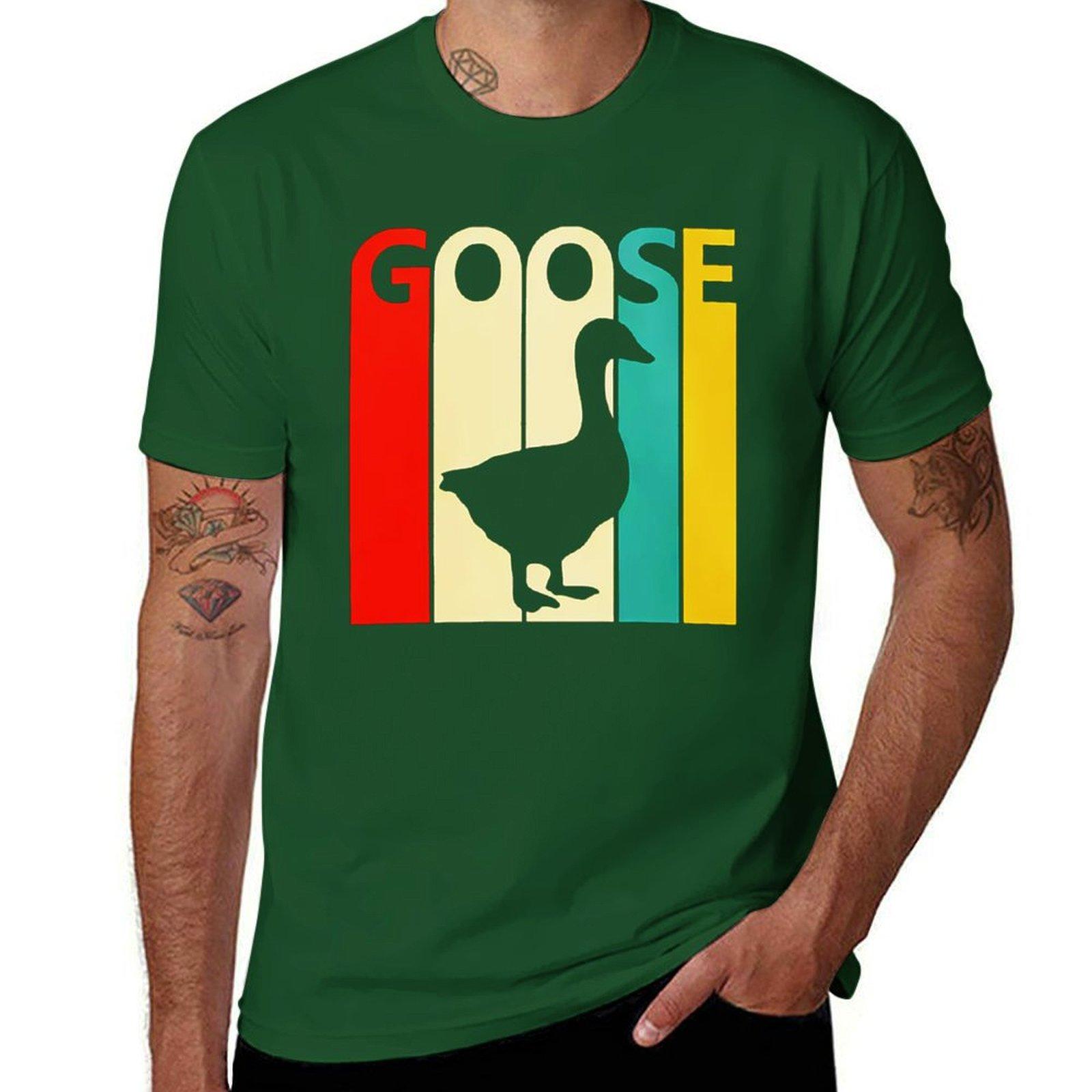

Goose Band T-Shirt anime clothes cute tops for a boy oversizeds mens graphic t-shirts hip hop 4XL