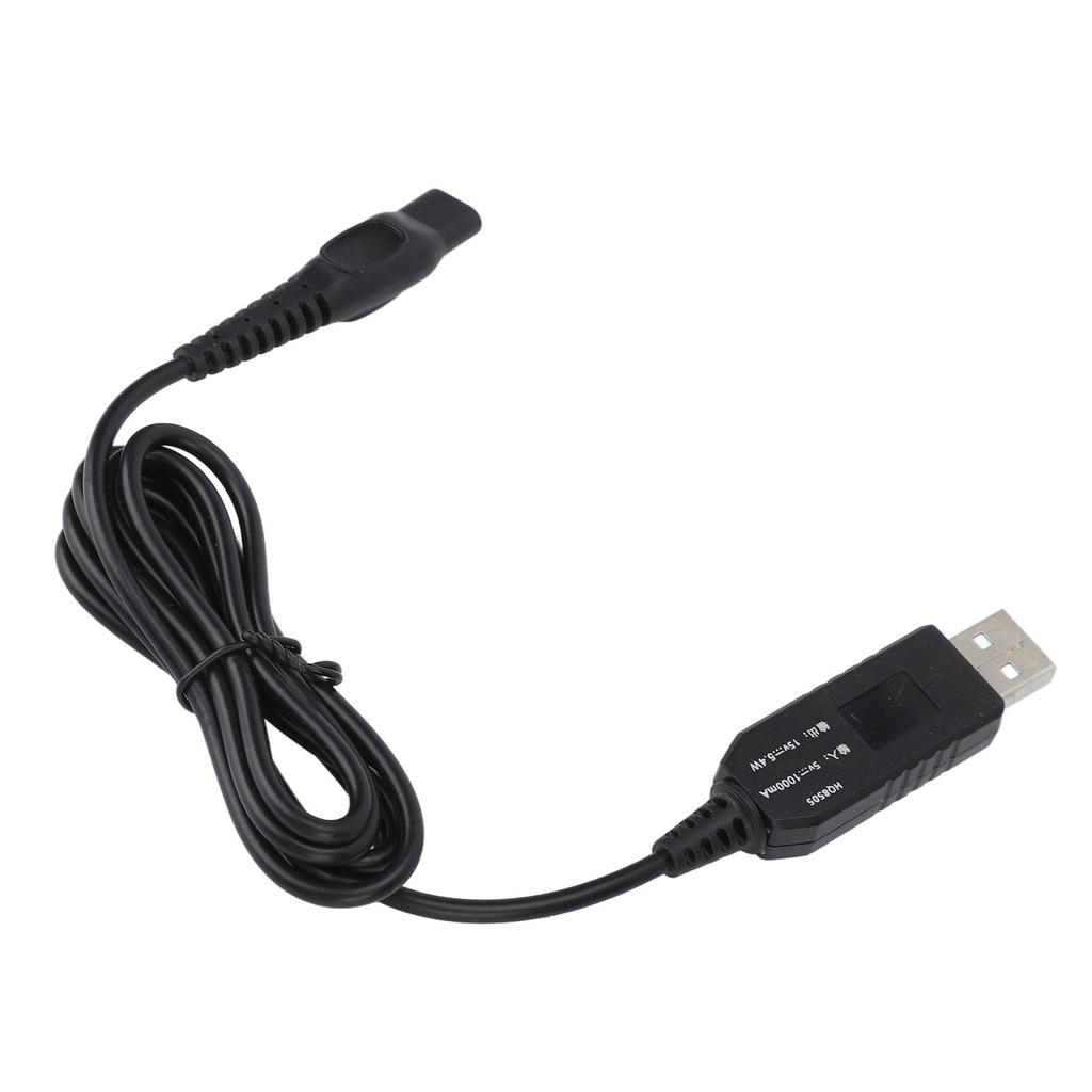 Electric Shaver Razor Charger Cord 15V Professional Beard Trimmer USB Charging Cable Fit for HQ8505