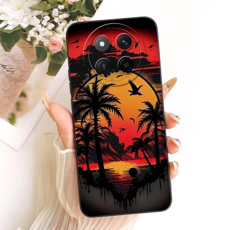 Weiche Silikonhülle für Honor Magic 7 Lite / Honor Magic 7 Pro Hülle Abdeckung Niedliche Cartoon-Katze Coole Drachen Tiere Malerei Stoßstange