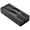 Wall Mounted Plastic Wrap Cutter Box 2 /3 Grids Tin Foil Cutter Wrap Dispenser  Kitchen Organizer