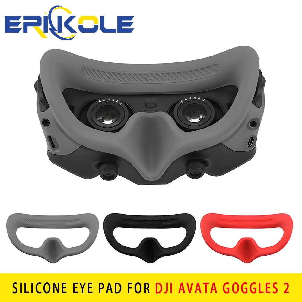 

Силіконова накладка для окулярів DJI AVATA Goggles 2 Face Cushion Cover Захищена від поту накладка з піни, що миється, для аксесуарів DJI Avata Combo червоний