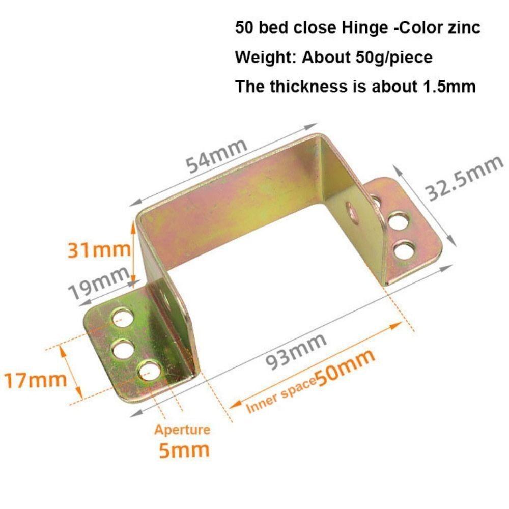 

Легко устанавливаемые аксессуары для кровати, стабилизирующие структурные компоненты кровати, соединительные элементы для ножек Style 50-1.5mm