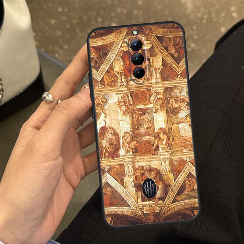 

Чехол Michelangelo Art для Nubia Red Magic 8 8S Pro Plus 6 7 8 Pro 6S 7S Pro 6R 5S 5G Мягкий защитный чехол Red Magic 5S