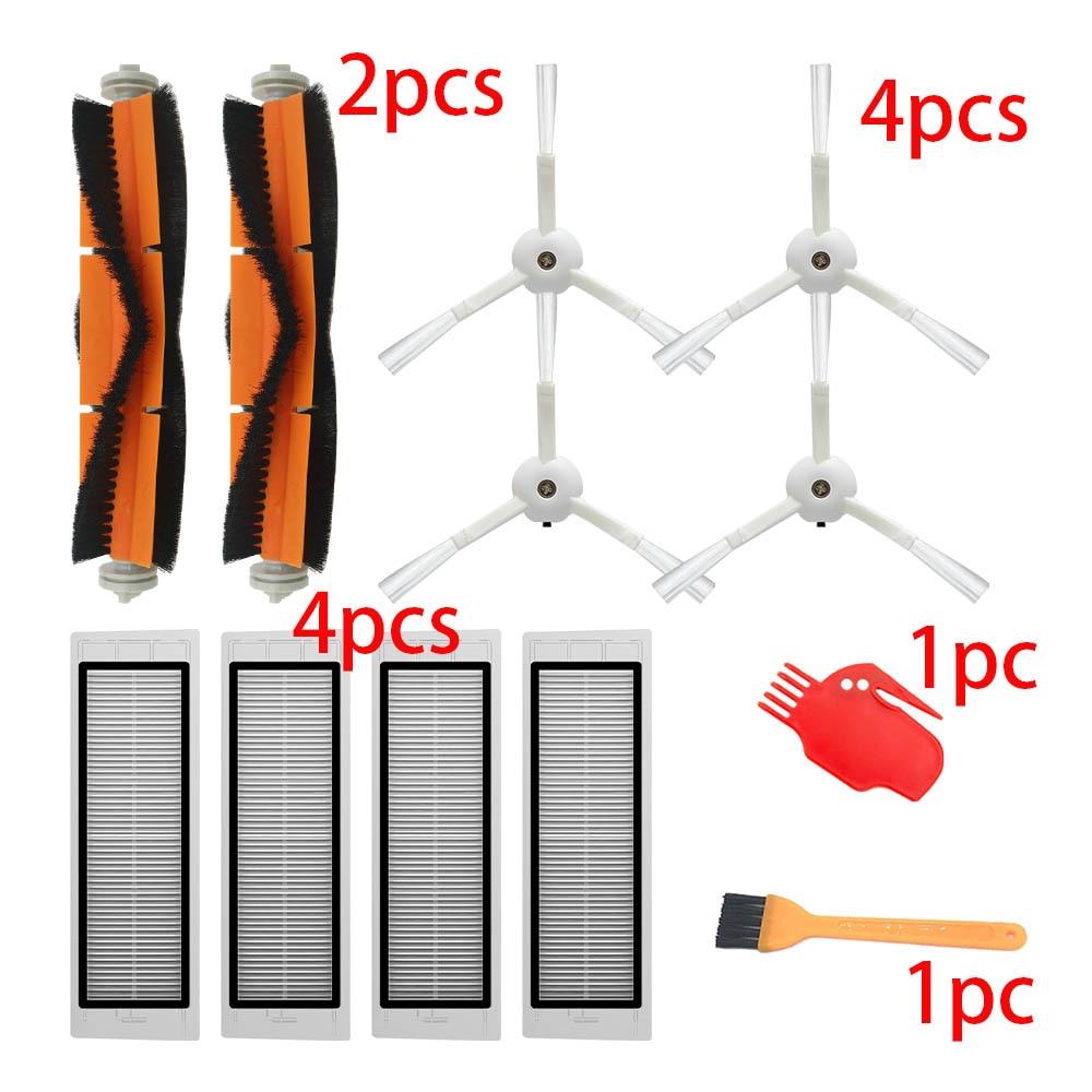 Vacuum Cleaner Parts Accessories for Xiaomi 1s MI Robot Vacuum 2 Roborock S50 S51 S5 HEPA Filter Side Brush Main Brush Dust Box