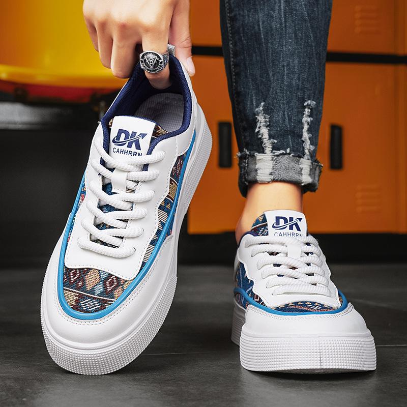 

Men s shoes 2024 new summer Internet celebrity explosion casual board shoes Korean version trend versatile youth sports shoes 44