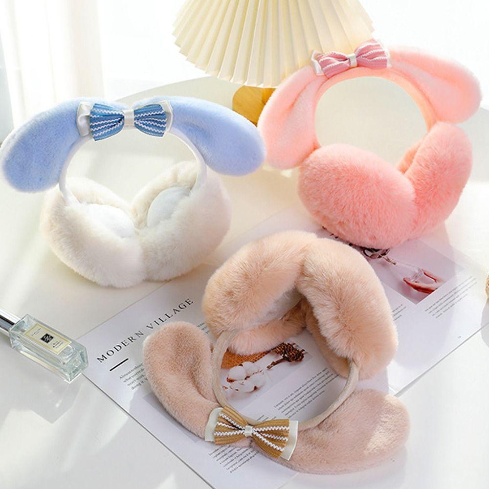 Windproof Earmuffs Autumn Winter Ear Warmer Fashion Plush Ear Cover