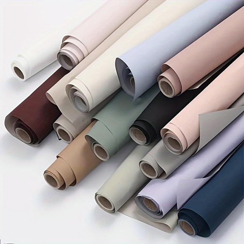 1 Rolle einfarbiges Blumen-Geschenkpapier 8 Yards Straußdekoration für Valentinstag Geburtstag Hochzeit