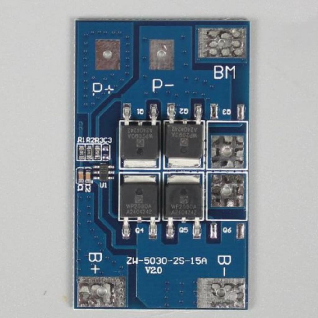 7.4V 10A Solar Street Light 18650 Battery Protection Circuit Board