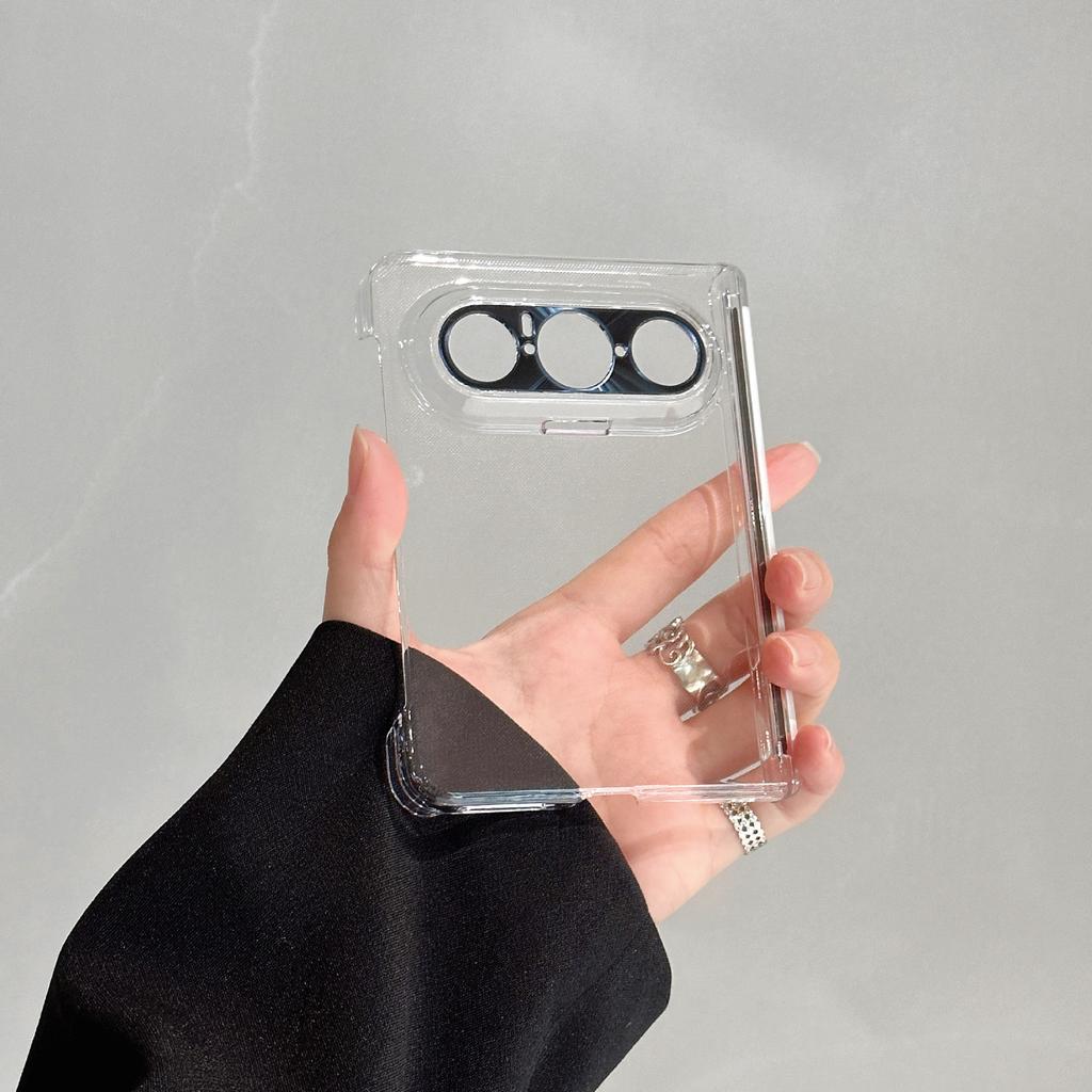 Applicable To Huawei mateX7 Folding Mobile Phone Case, High-definition Water-permeable Rotating Bracket, Magnetic Suction X6 Borderless Anti-drop XMAX