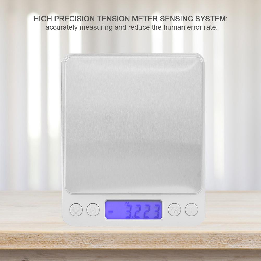 500/0.01g High Quality Precision Kitchen Scales Novel Mini Baking Measurement Electronic Tools