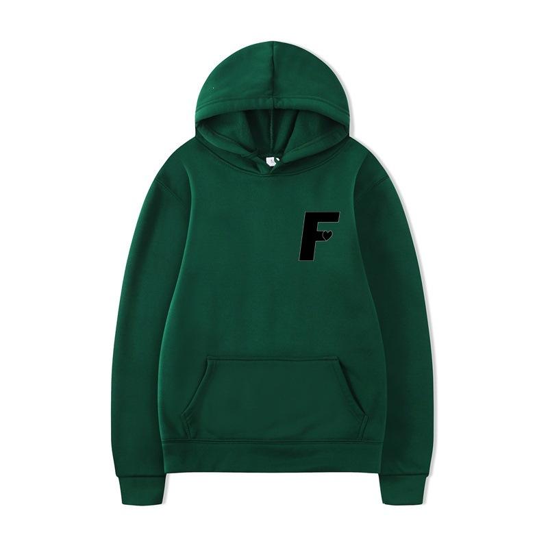 Autumn Winter Long Sleeves Casual Sports Hoodies Comfortable Warm Pockets Fashionable Letter Printed Loose Casual Sports Versatile Coat Hoodies