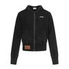 Unisex Oversized Hooded Zip-Up Sweatshirt With Embroidered Detail Streetwear Casual Top Fall