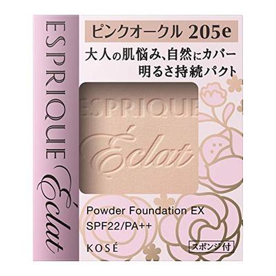 ESPRIQUE Kose Eclat Brightening Pact EX PO205e Pink Ochre 9.3g (x 1)