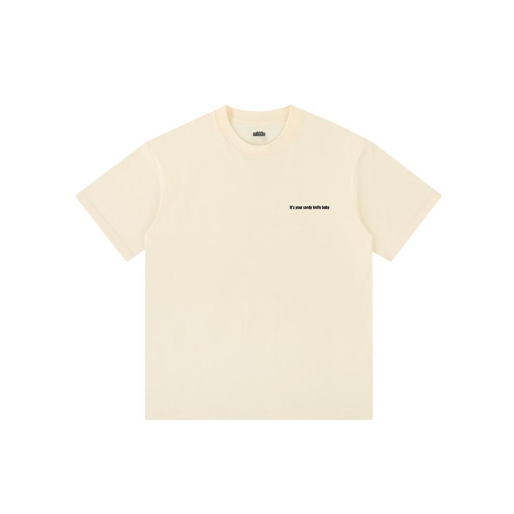 Unisex American Classic Letter Print Loose-Fit Short Sleeve T-Shirt (2024)