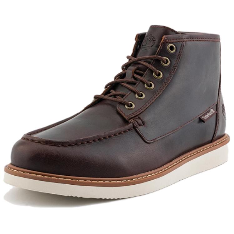 Timberland Waterproof Durable Newmarket 2 Soft Comfortable Ankle Outdoor Boots Men Boots Brown A6AZE-EM4