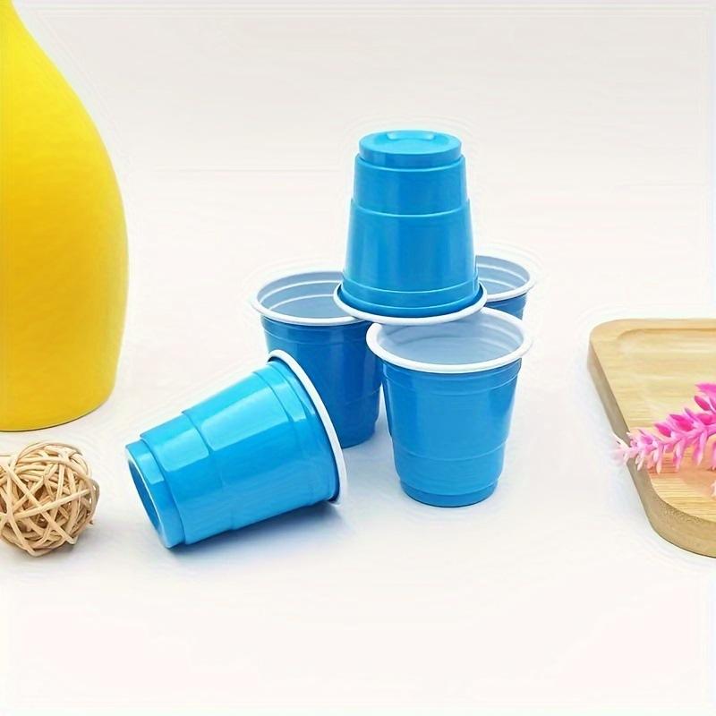 50Pcs Party Disposable Plastic Cups Birthday Wedding Festival Beer Drink Soda Cups Party Game Cups