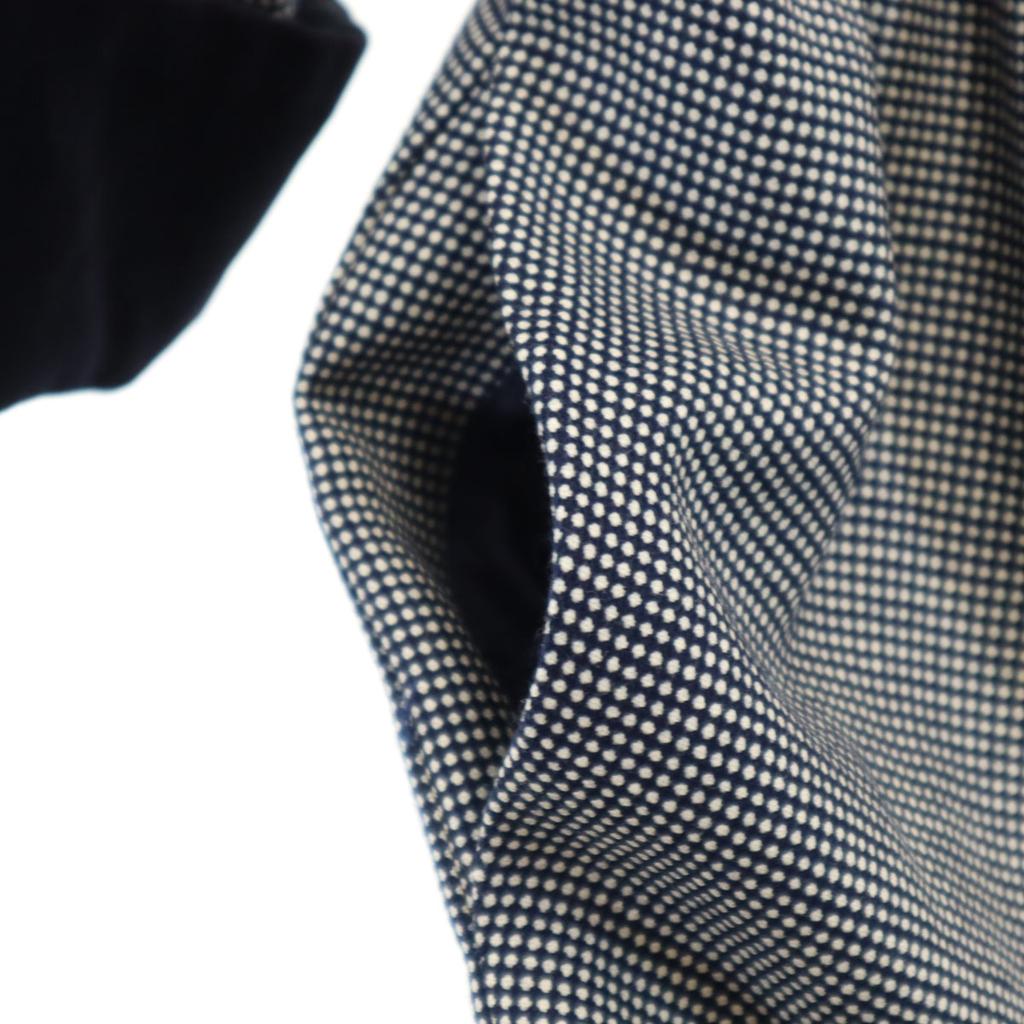 FOXEY Made In Japan Wool 7 Minutes Sleeve Knee-length Dress 40 Black Women Used