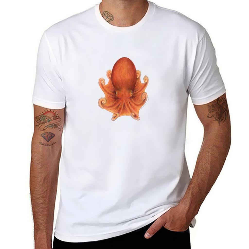 Northern Octopus Eledone cirrhosa TShirt Casual Work Wear TShirt