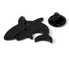 Funny Fierce Shark Design Enamel Brooches Cute Marine Animal Metal Pins For Bag Backpack Dress Badge