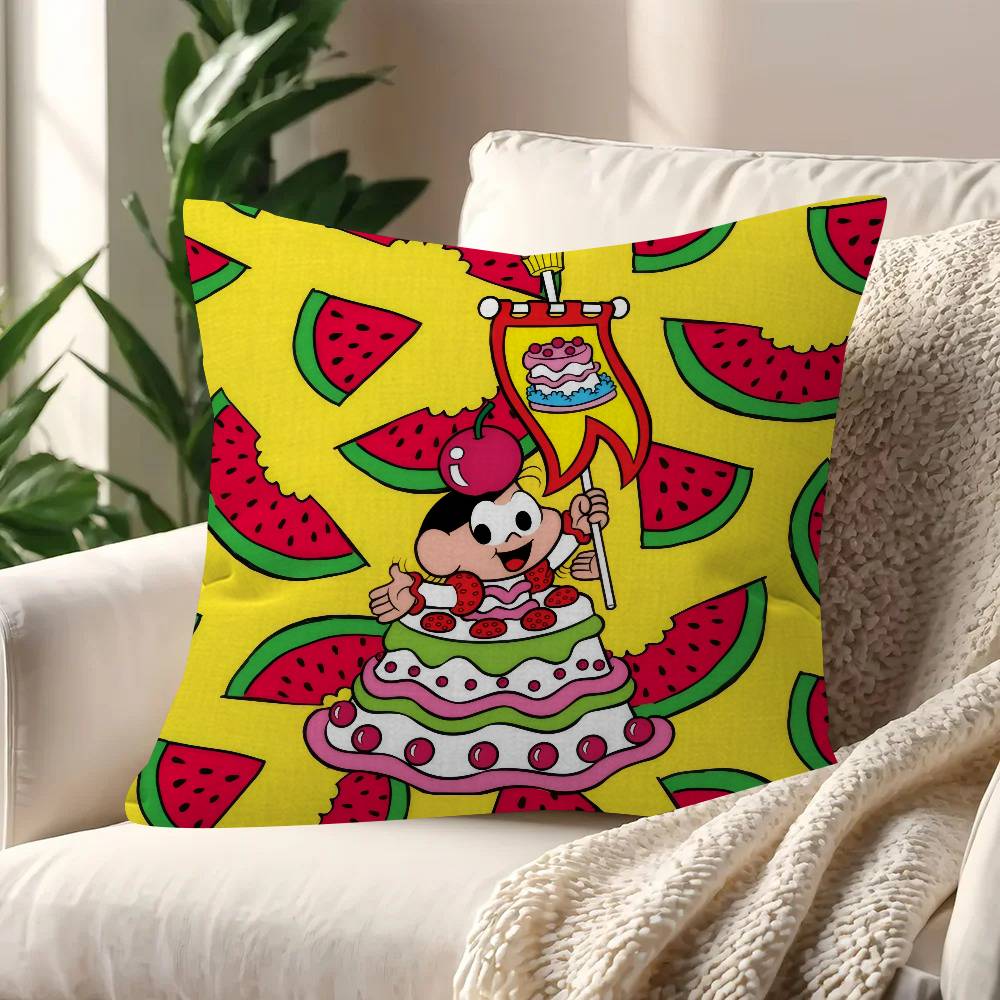 Anime Magali Festa Fun  Cushion Cover Inches Farmhouse Decor Home Throw Pillow Covers for Couch Decorations