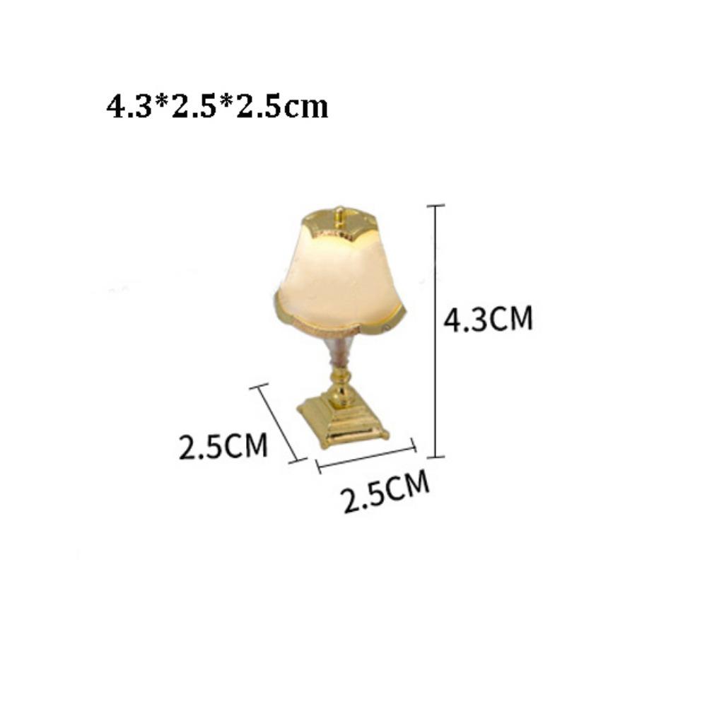 1:20 1:25 Floor Lamp Plastic Dollhouse Miniatures Accessories Toy  Children Gift