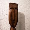 Creative Face Figurines Living Room Desktop Figurines Bedroom Wood Grain Decor Ornaments Modern Home Decoration Accessories