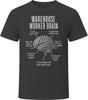 Warehouse Worker Brain Funny Warehouse Crew T Shirt