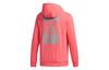 adidas Sweatshirts Men's Pink Hooded Moderate Regular FJ0178