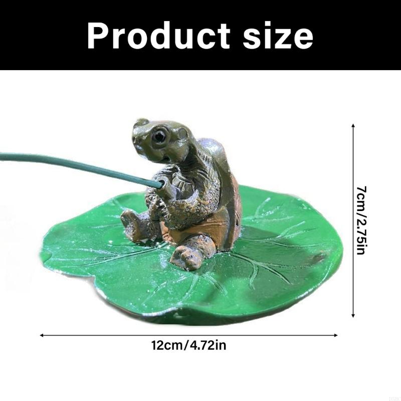 Friendly Turtles Decoration Resin Craft For Aquarium Landscaping And Garden Design