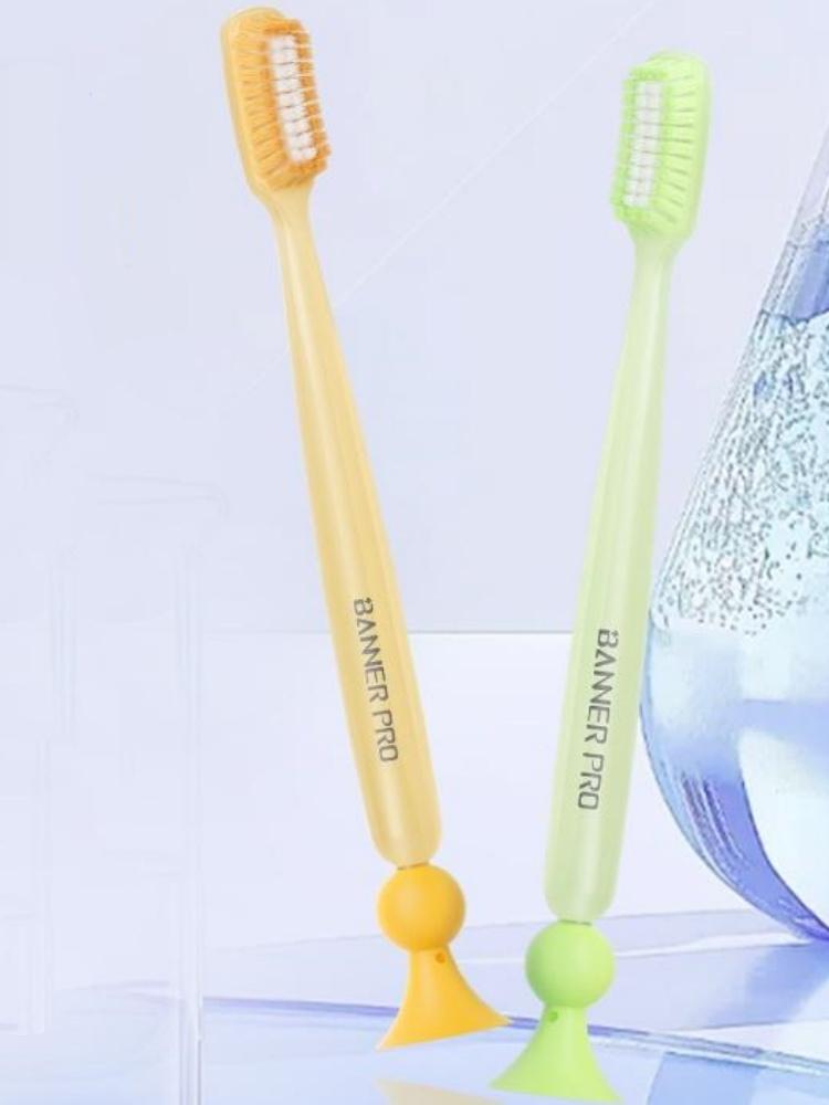 2/4Pcs Adult Toothbrushes for Deep Cleaning Without Harming Teeth, Essential for Home and Office Use, Holiday Gift, Best Christmas Gift